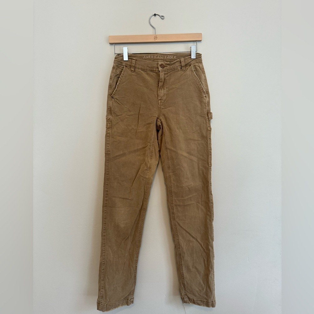 American Eagle Stretch Carpenter khaki